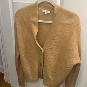 Vince Camel Button-Up Cardigan